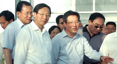 農(nóng)業(yè)農(nóng)村部黨組書記、部長(zhǎng)韓長(zhǎng)賦視察我公司